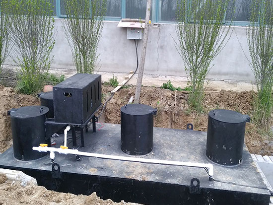 松滋市地埋式污水处理设备案例